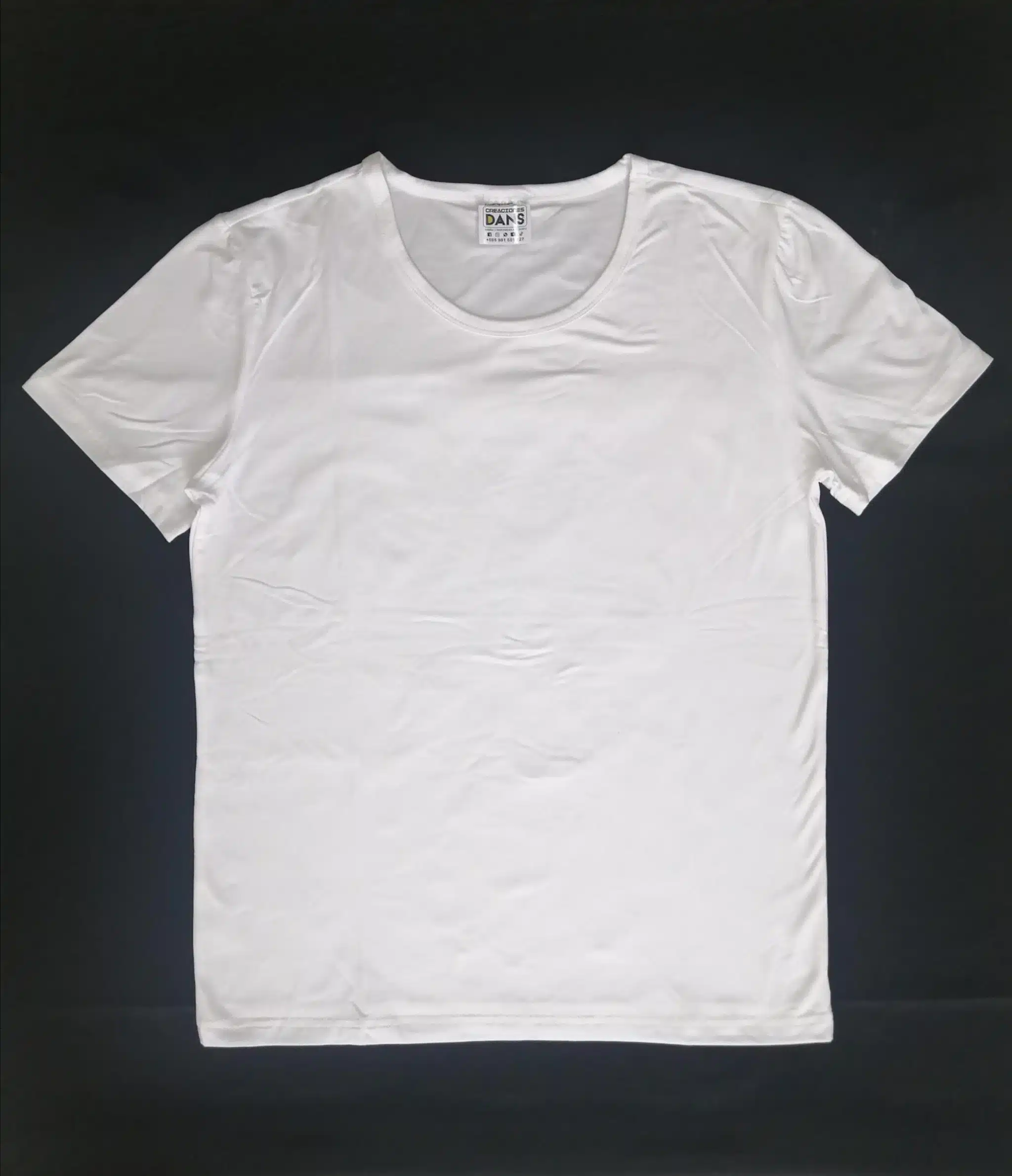Remera basica blanca 2025