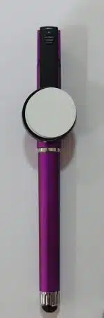Bolígrafo touchscreen con placa sublimable - Lila