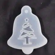 Molde de silicona campana con árbol de navidad