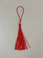Bola para llavero roja