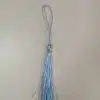 Borla para llavero celeste