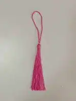 Bola para llavero fuscia