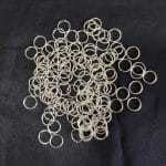 Argollitas para dijes paquete de 20gr