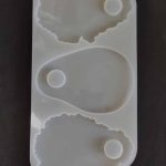 Molde de silicona 3 paleta de esmalte