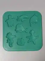 Molde de silicona 7 animales marinos