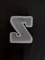 Molde de silicona letra "Z"