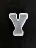 Molde de silicona letra "Y"
