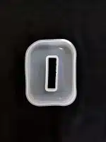 Molde de silicona letra "O"