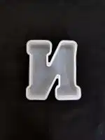 Molde de silicona letra "N"