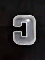Molde de silicona letra "C"