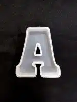 Molde de silicona letra "A"