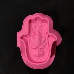 Molde de silicona mano de Fátima