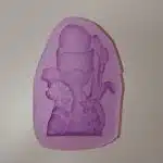 Molde de silicona cáliz con flores