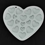 Molde de silicona 18 corazones