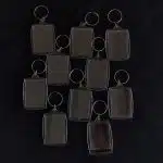 LLavero de acrílico rectangular