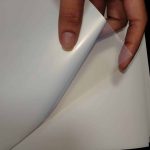 Vinil Adhesivo semi transparente imprimible