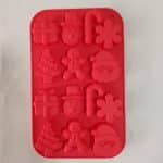Molde de silicona 14 figuras de navidad