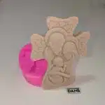 Molde de silicona cruz con sagrada familia