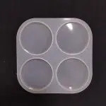 Molde de silicona 4 círculos