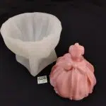 Molde de silicona vestido