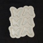 Molde de silicona 6 dijes maripositas