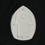 Molde de silicona mano de Fátima colgante